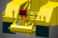 Mud flaps On Rear Fender of Tank